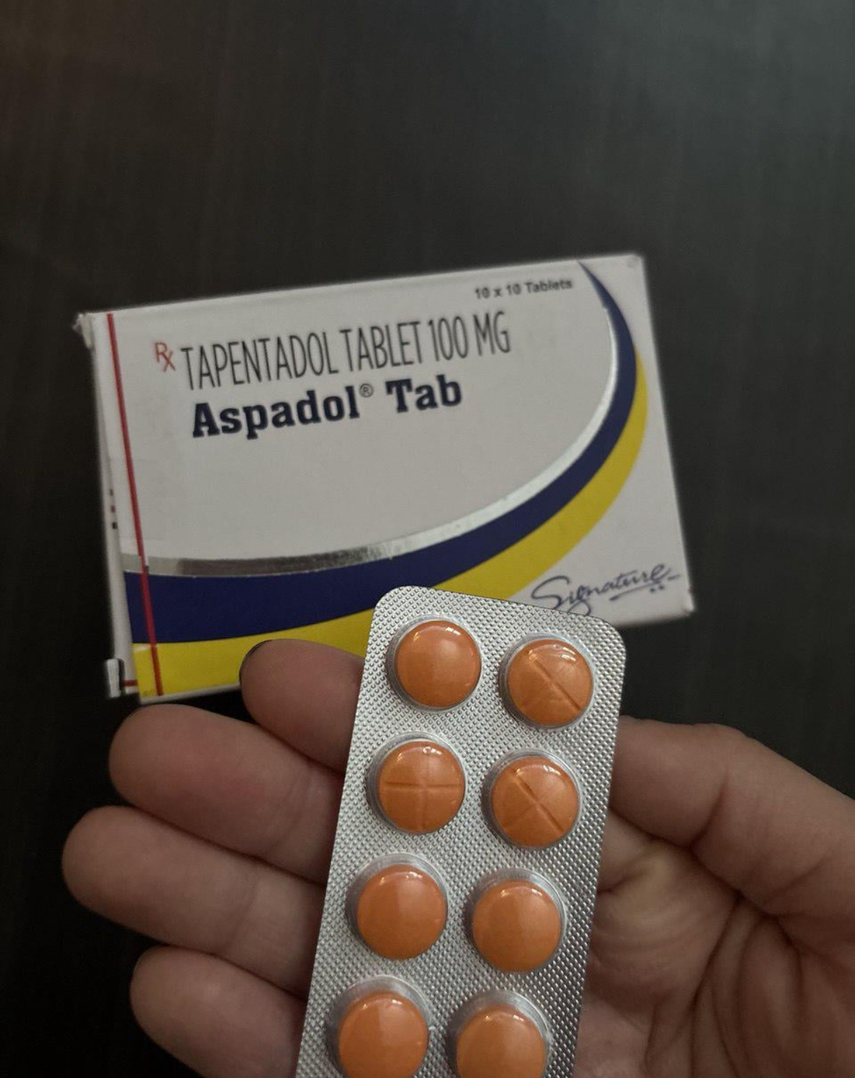 Tapentadol 100mg (10pills)